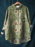 Daisy - Chemise Décontractée Élégante - Vert