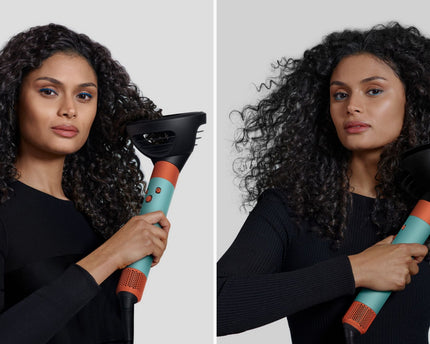 Multi-styler Airwrap i.d™ Dyson - Cheveux bouclés à frisés - Céramique/Topaze