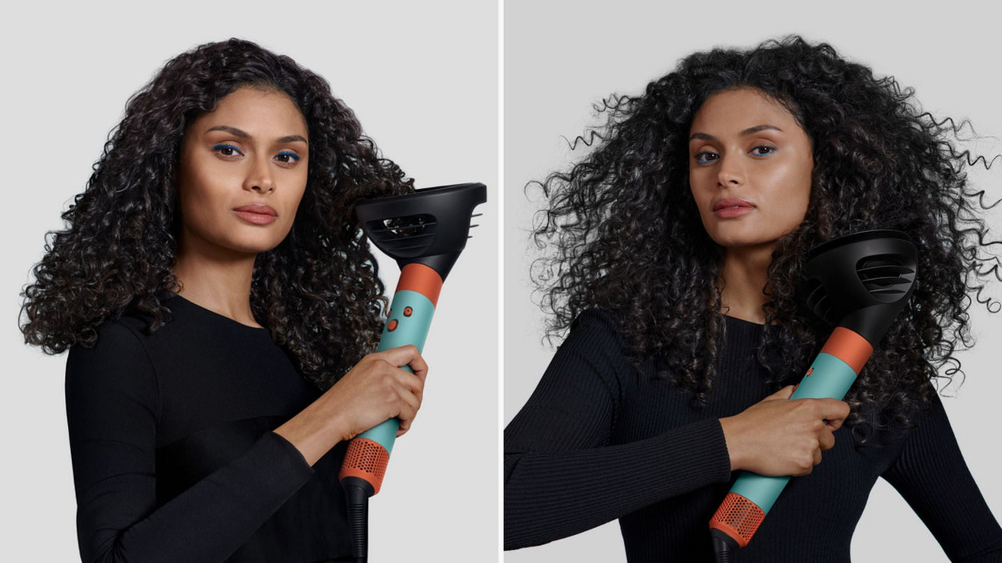 Multi-styler Airwrap i.d™ Dyson - Cheveux bouclés à frisés - Céramique/Topaze