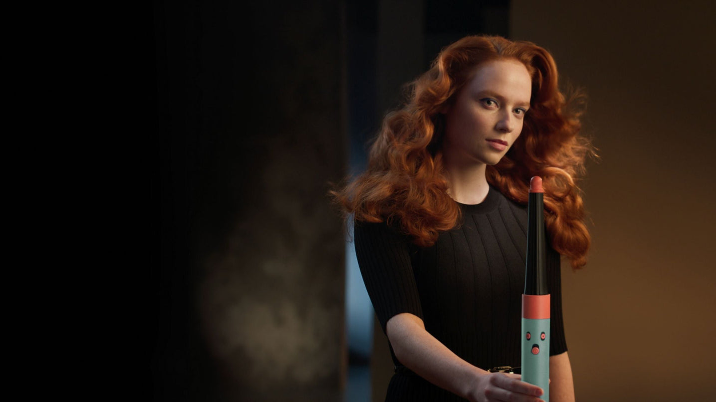 Multi-styler Airwrap i.d™ Dyson - Cheveux bouclés à frisés - Céramique/Topaze