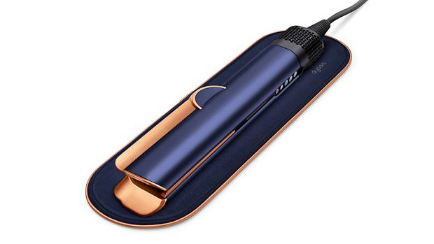 Lisseur séchant Airstrait™ Dyson Bleu de Prusse/Cuivré
