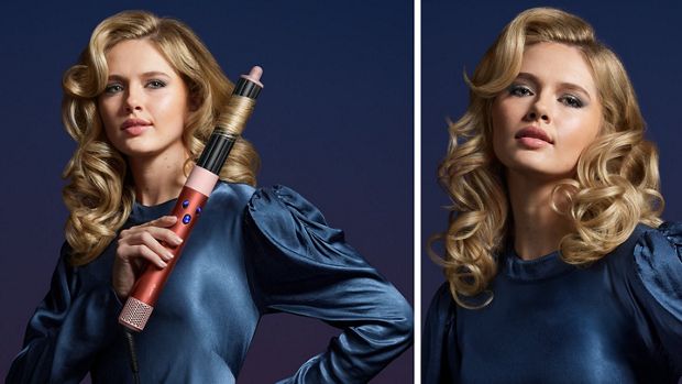 Multi Styler Airwrap i.d™ Dyson  - Cheveux raides à ondulés (Fraise cuivrée & Rose poudré)