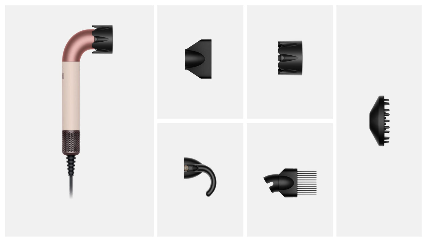 Sèche-cheveux Supersonic r™ Dyson - Cheveux bouclés à frisés -Rose Céramique