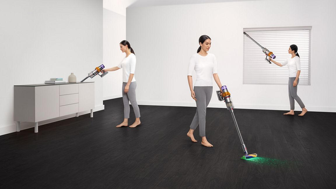 Aspirateur sans fil Dyson V15 Detect™ Total Clean (Gris/Noir)