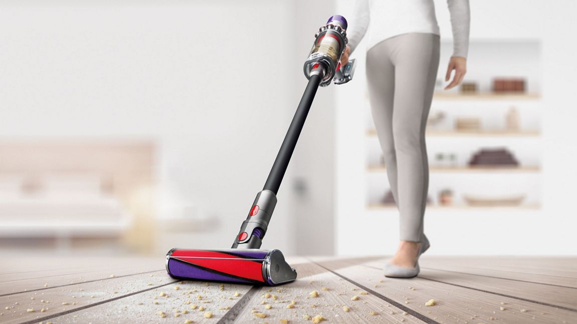 Aspirateur sans fil Dyson Cyclone V10™ Total Clean Noir