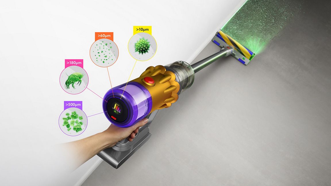 Aspirateur sans fil Dyson V12 Detect Slim™ Absolute (gold)
