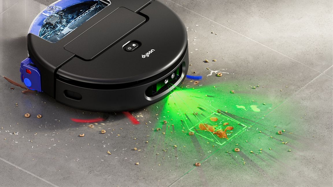 Aspirateur robot laveur Dyson Spot+Scrub™ Ai