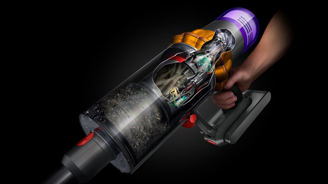 Aspirateur sans fil Dyson V15 Detect™ Fluffy (Bleu/Gris)
