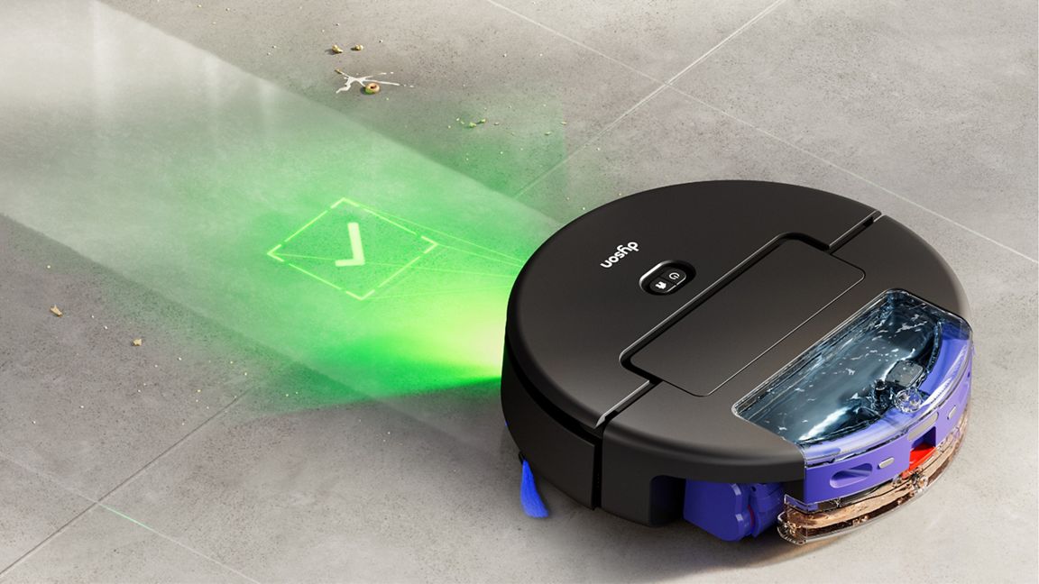Aspirateur robot laveur Dyson Spot+Scrub™ Ai